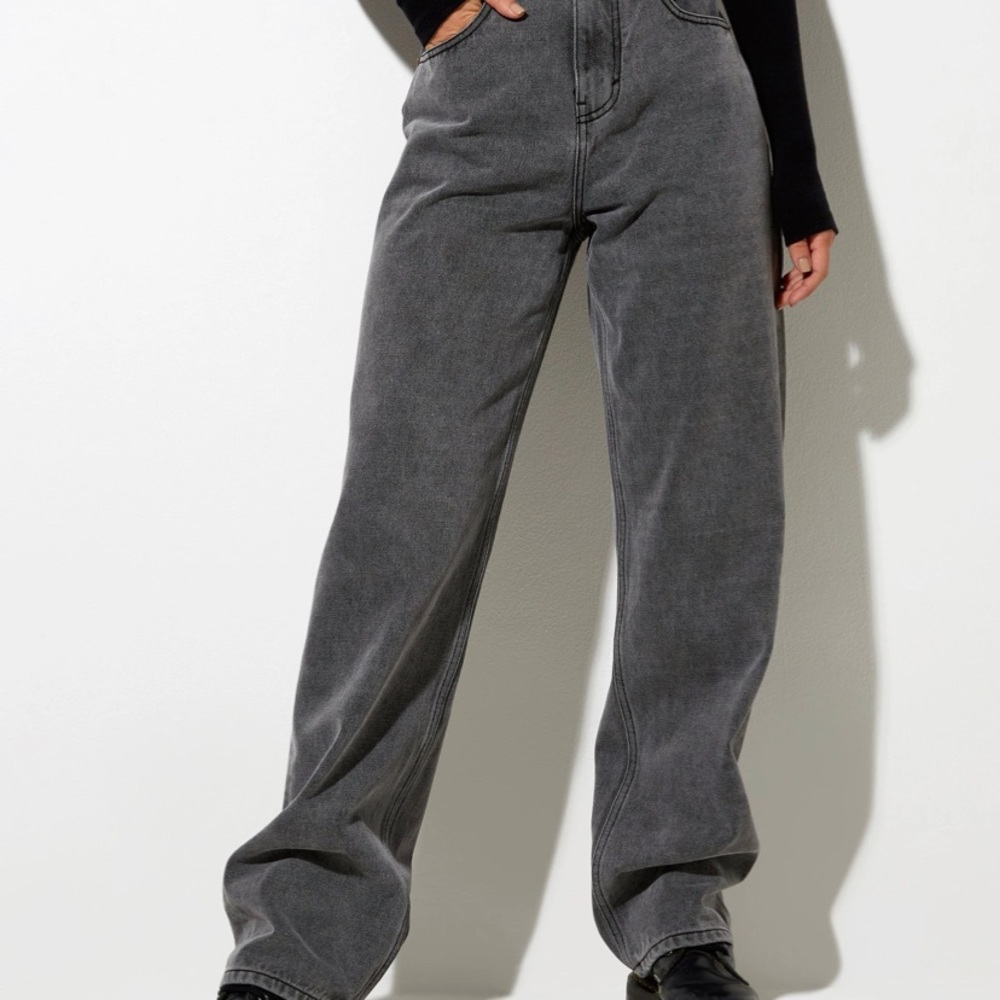 Baggy Charcoal Grey Jeans